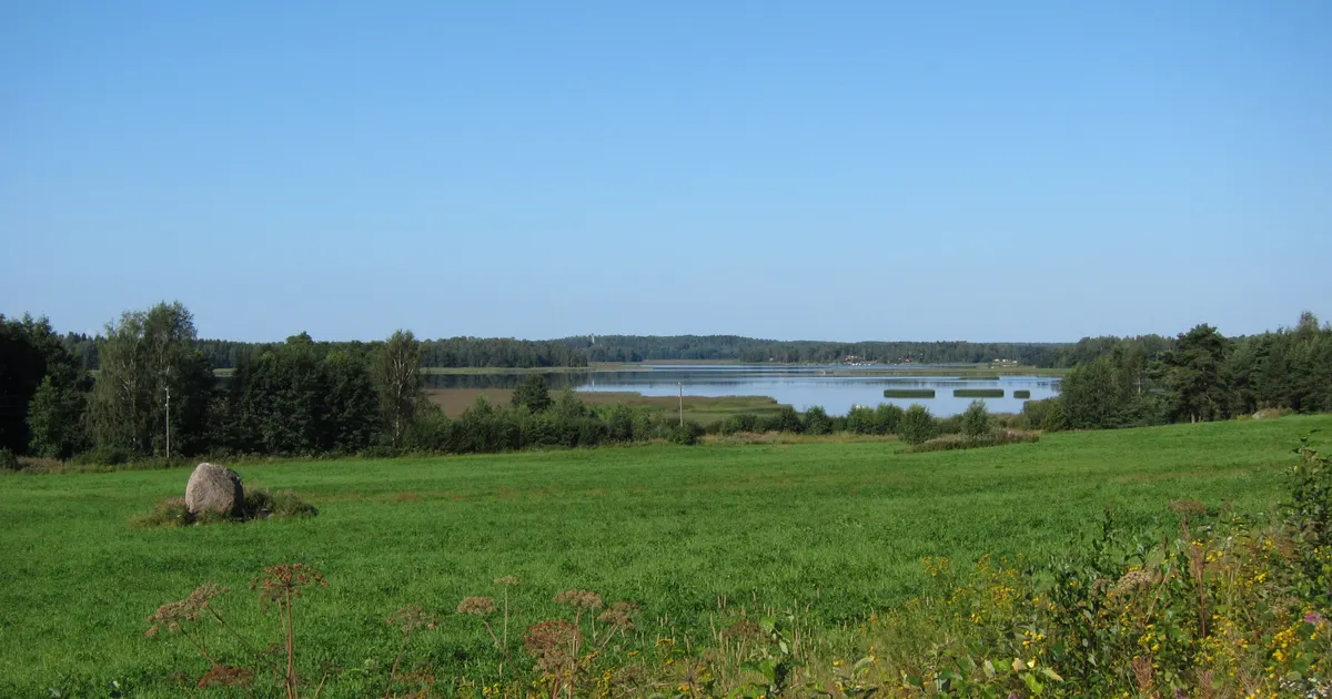フィンランド南東部・ヴィロラハティの沿岸風景