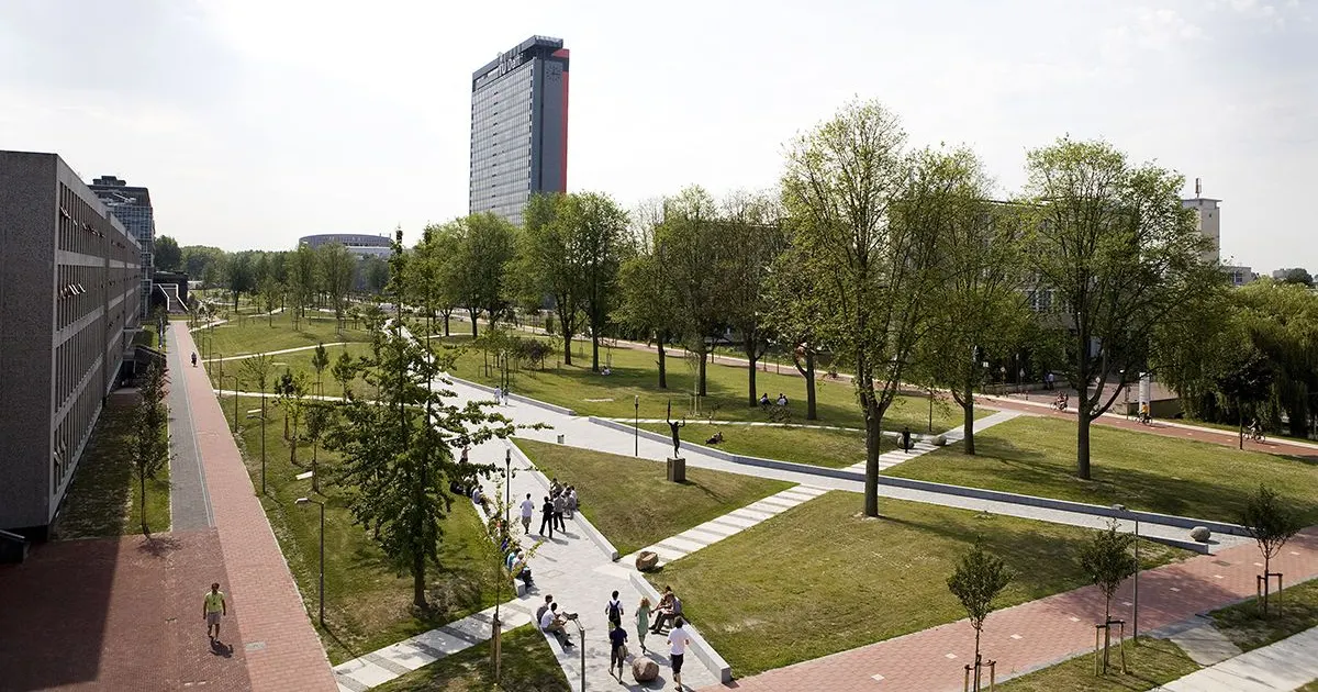 デルフト工科大学のキャンパス(イメージ)