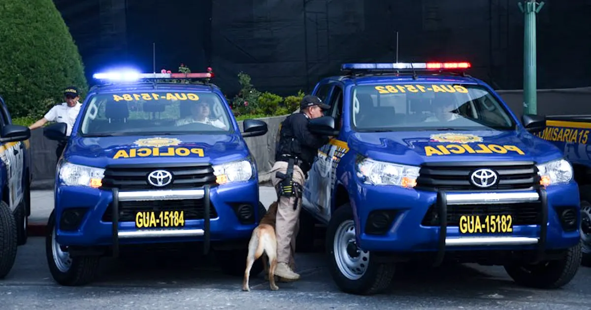 グアテマラ国家警察(PNC)のパトロール車両(イメージ)