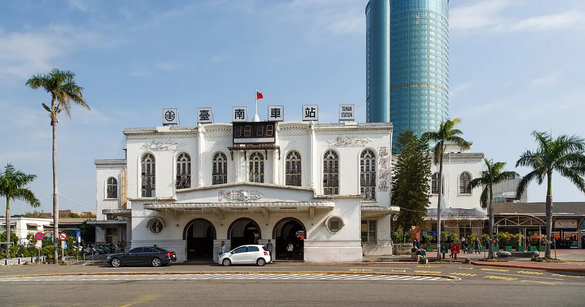 台湾鉄路の台南駅(日本統治時代の1936年に建てられた第2代駅舎)(イメージ)